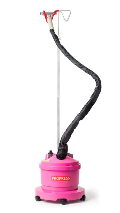 PRO580 Professional steamer, pink colour - full length view