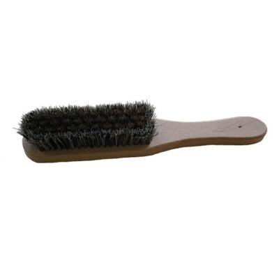 Velvet upholstery brush for use with steamer