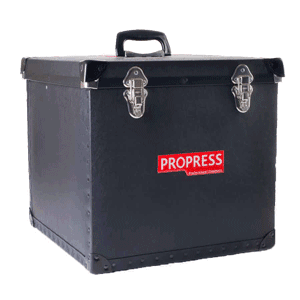 Steamer Accessories: Propress steamer Carrying Case, closed - front view